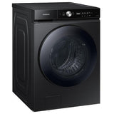 Samsung Bespoke WF53BB8700AVUS Front Load Washer, ENERGY STAR Certified, 6.1 cu. ft. Washer Capacity, 1,200 RPM Washer Spin Speed, 24 Wash Cycles, 5 Temperature Settings, Water Heater, Steam Clean, Wifi Enabled, Black Stainless Steel colour Super