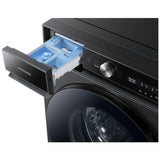 Samsung Bespoke WF53BB8700AVUS Front Load Washer, ENERGY STAR Certified, 6.1 cu. ft. Washer Capacity, 1,200 RPM Washer Spin Speed, 24 Wash Cycles, 5 Temperature Settings, Water Heater, Steam Clean, Wifi Enabled, Black Stainless Steel colour Super