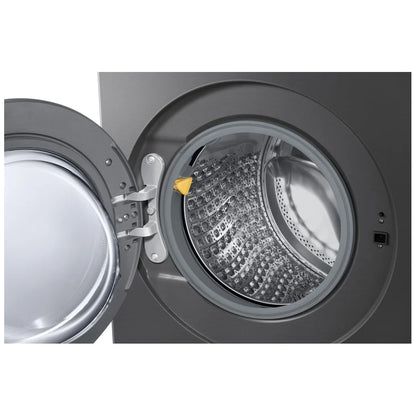 Samsung Bespoke WF90F53ADSA5 Front Load Washer, ENERGY STAR Certified, 6.1 cu. ft. Washer Capacity, 1,200 RPM Washer Spin Speed, 25 Wash Cycles, 5 Temperature Settings, Water Heater, Steam Clean, Wifi Enabled, Dark Steel colour