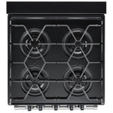 Whirlpool WFG500M4HS Gas Range, 2.96 cu. ft. Capacity, 24 inch Exterior Width, Manual Clean, 4 Burners, Broiler Drawer, 15,000 BTU Highest Burner, Stainless Steel colour