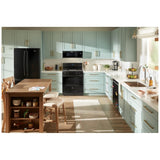 Whirlpool WFGS3530RB Gas Range, 5 cu. ft. Capacity, 30 inch Exterior Width, Self Clean, 4 Burners, Storage Drawer, 15,000 BTU Highest Burner, Black colour