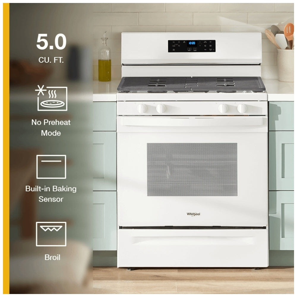 Whirlpool WFGS3530RW Gas Range