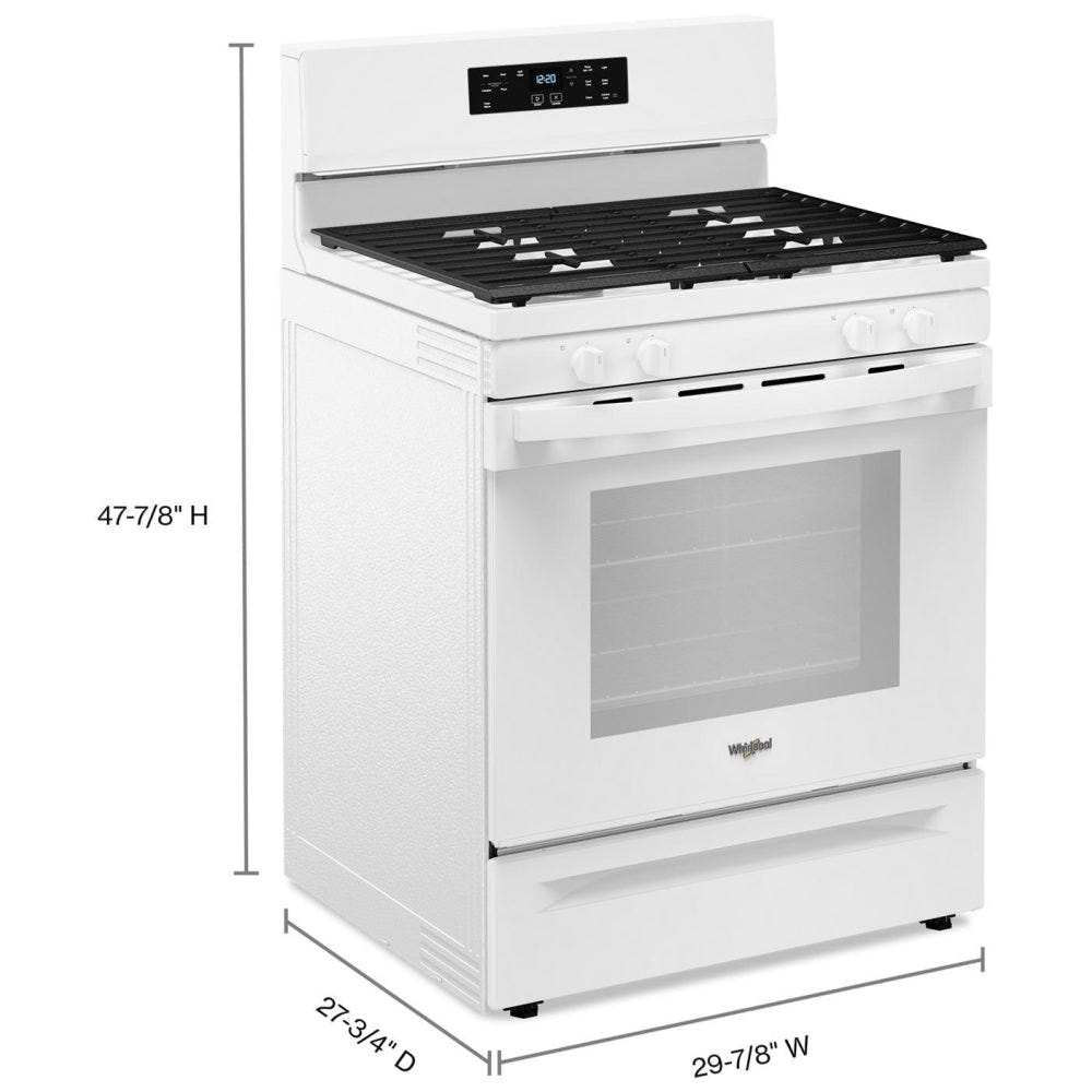 Whirlpool WFGS3530RW Gas Range