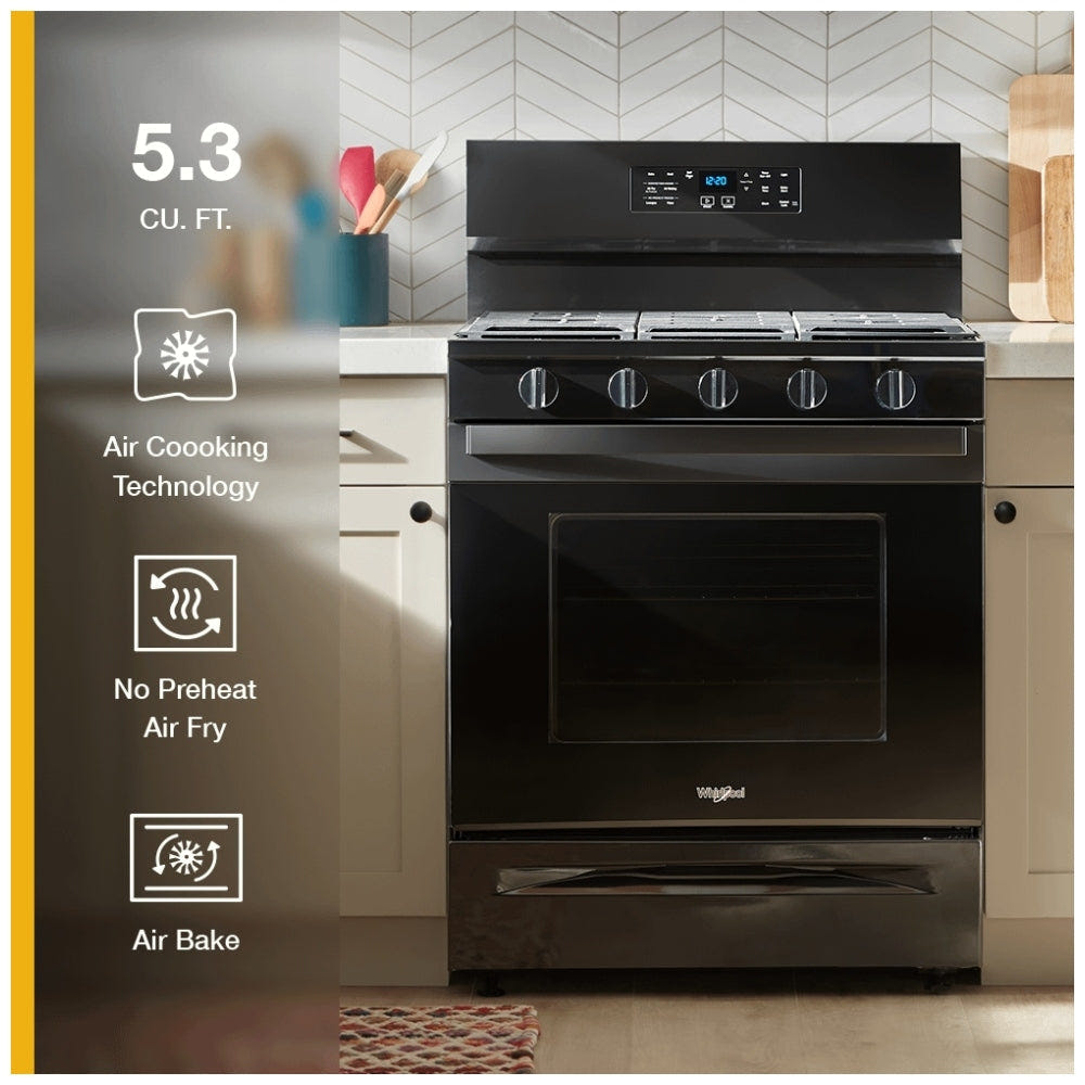 Whirlpool WFGS5030RB Gas Ranges