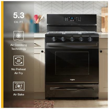 Whirlpool WFGS5030RB Gas Ranges