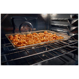 Whirlpool WFGS5030RB Gas Range, 5 cu. ft. Capacity, 30 inch Exterior Width, Self Clean, Convection, Storage Drawer, Yes, 18,000 BTU Highest Burner, Black Stainless Steel colour