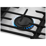 Whirlpool WFGS5030RW Gas Range, 5 cu. ft. Capacity, 30 inch Exterior Width, Self Clean, Convection, Storage Drawer, Yes, 18,000 BTU Highest Burner, White colour