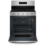Whirlpool WFGS5030RZ Gas Range, 5 cu. ft. Capacity, 30 inch Exterior Width, Self Clean, Convection, Storage Drawer, Yes, 18,000 BTU Highest Burner, Stainless Steel colour