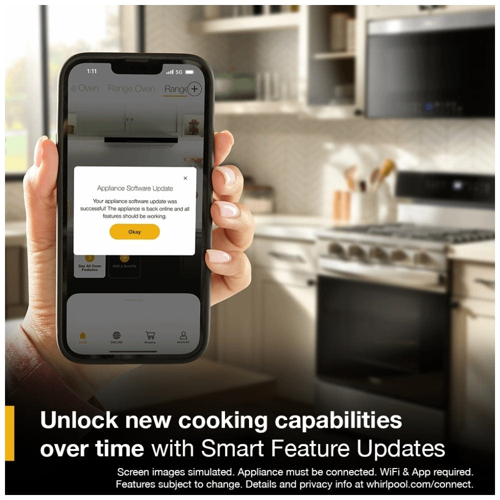 Whirlpool WFGS7530RV Gas Ranges