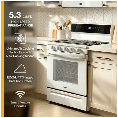 Whirlpool WFGS7530RW Gas Range