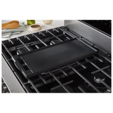 Whirlpool WFGS7530RW Gas Range, 5.3 cu. ft. Capacity, 30 inch Exterior Width, Self Clean, True Convection, 5 Burners, Storage Drawer, Yes, 18,000 BTU Highest Burner, White colour