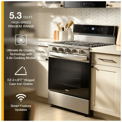 Whirlpool WFGS7530RZ Gas Ranges