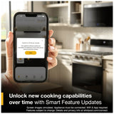 Whirlpool WFGS7530RZ Gas Range, 5.3 cu. ft. Capacity, 30 inch Exterior Width, Self Clean, True Convection, 5 Burners, Storage Drawer, Yes, 18,000 BTU Highest Burner, St colour