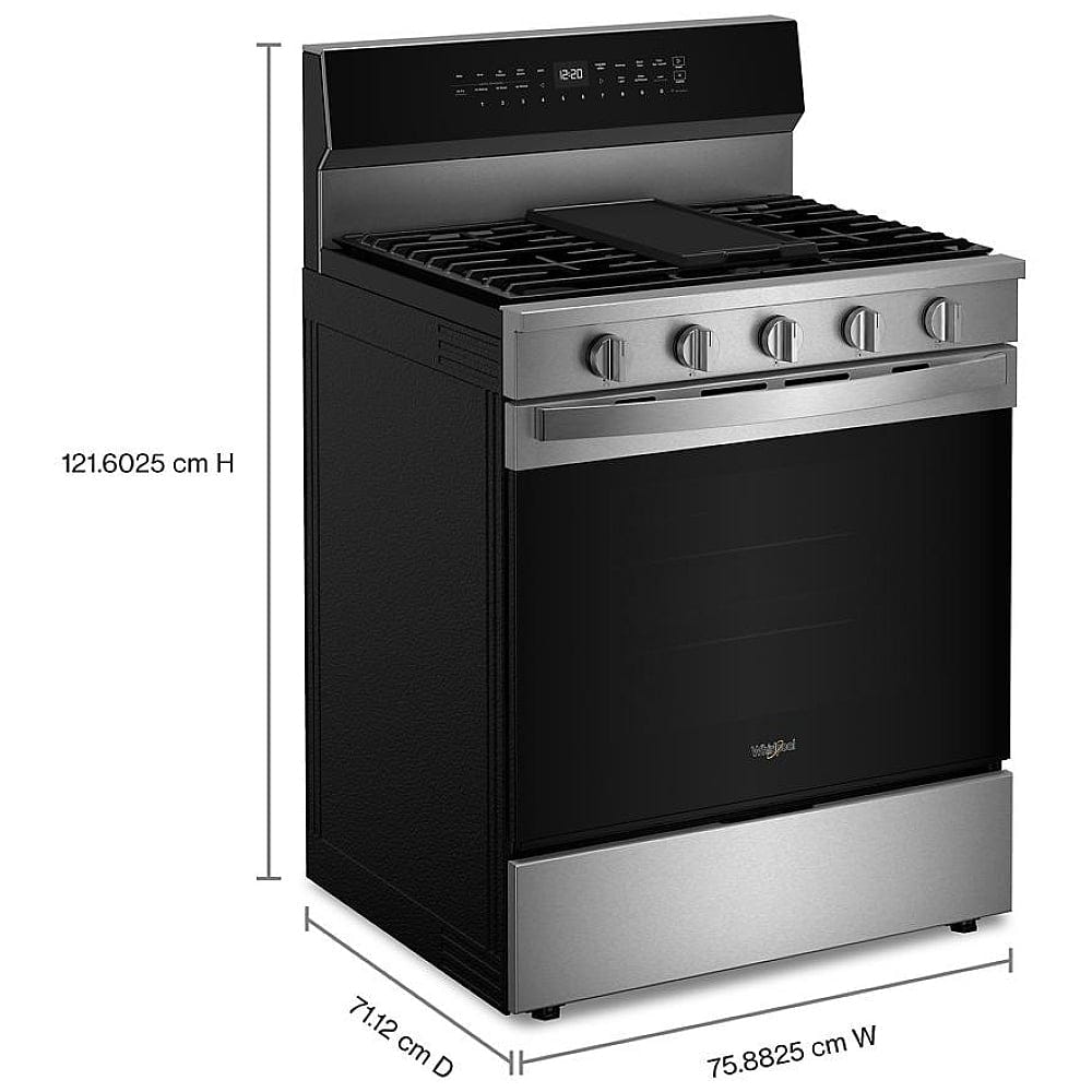 Whirlpool WFGS7530RZ Gas Ranges