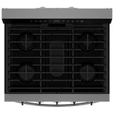 Whirlpool WFGS7530RZ Gas Range, 5.3 cu. ft. Capacity, 30 inch Exterior Width, Self Clean, True Convection, 5 Burners, Storage Drawer, Yes, 18,000 BTU Highest Burner, St colour