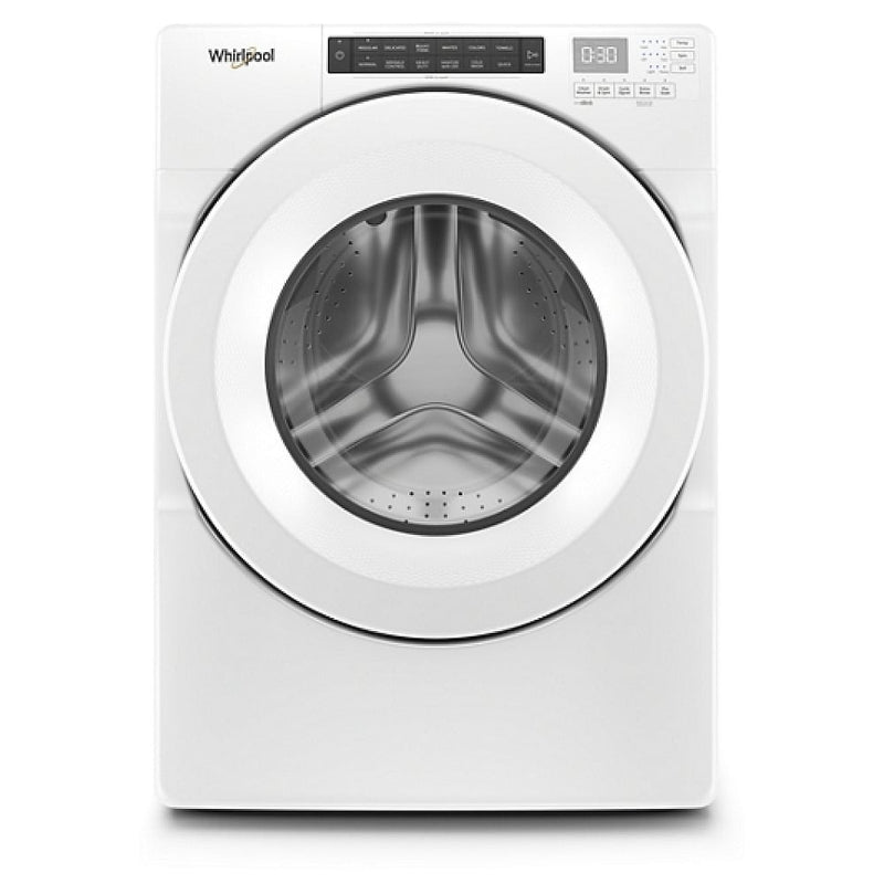 Whirlpool WFW560CHW Front Load Washer, 27 inch Width, 5 cu. ft. Washer Capacity, 1,160 RPM Washer Spin Speed, 35 Wash Cycles, 4 Temperature Settings, ENERGY STAR Certified, White colour