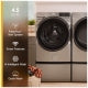 Whirlpool Washer WFW5720RR & Electric Dryer YWED5720RR