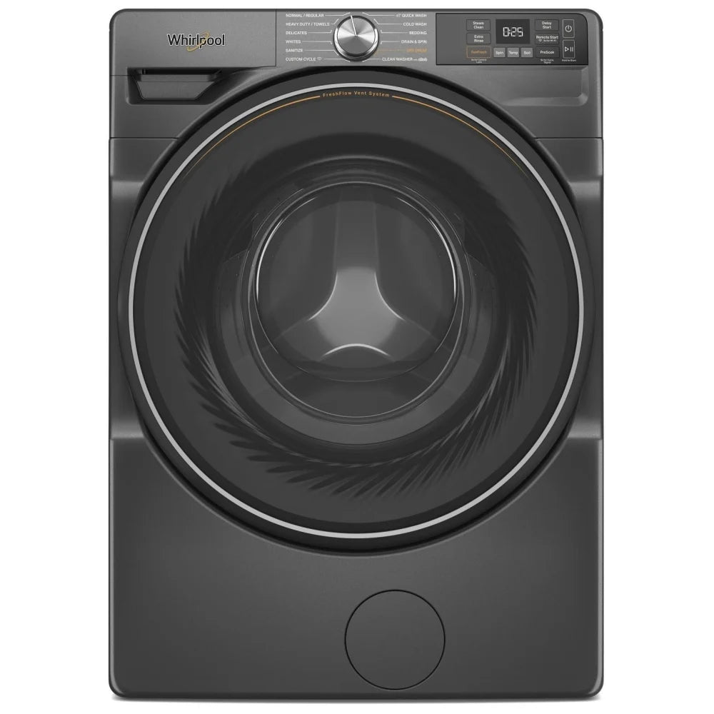 Whirlpool WFW5720RU Front Load Washer, Black Colour