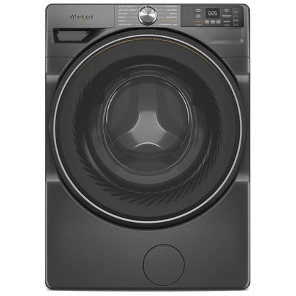 Whirlpool WFW5720RU Front Load Washer, ENERGY STAR Certified, 5.2 cu. ft. Washer Capacity, 12 Wash Cycles, Steam Clean, 1,160 RPM Washer Spin Speed, Wifi Enabled, Black colour