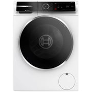 Bosch 500 Series Compact Front Load Washer 1600 rpm WGB24600UC front view