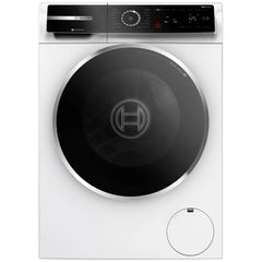 Bosch 500 Series Compact Front Load Washer 1600 rpm WGB24600UC front view