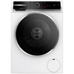 Bosch 500 Series Compact Front Load Washer 1600 rpm WGB24600UC front view