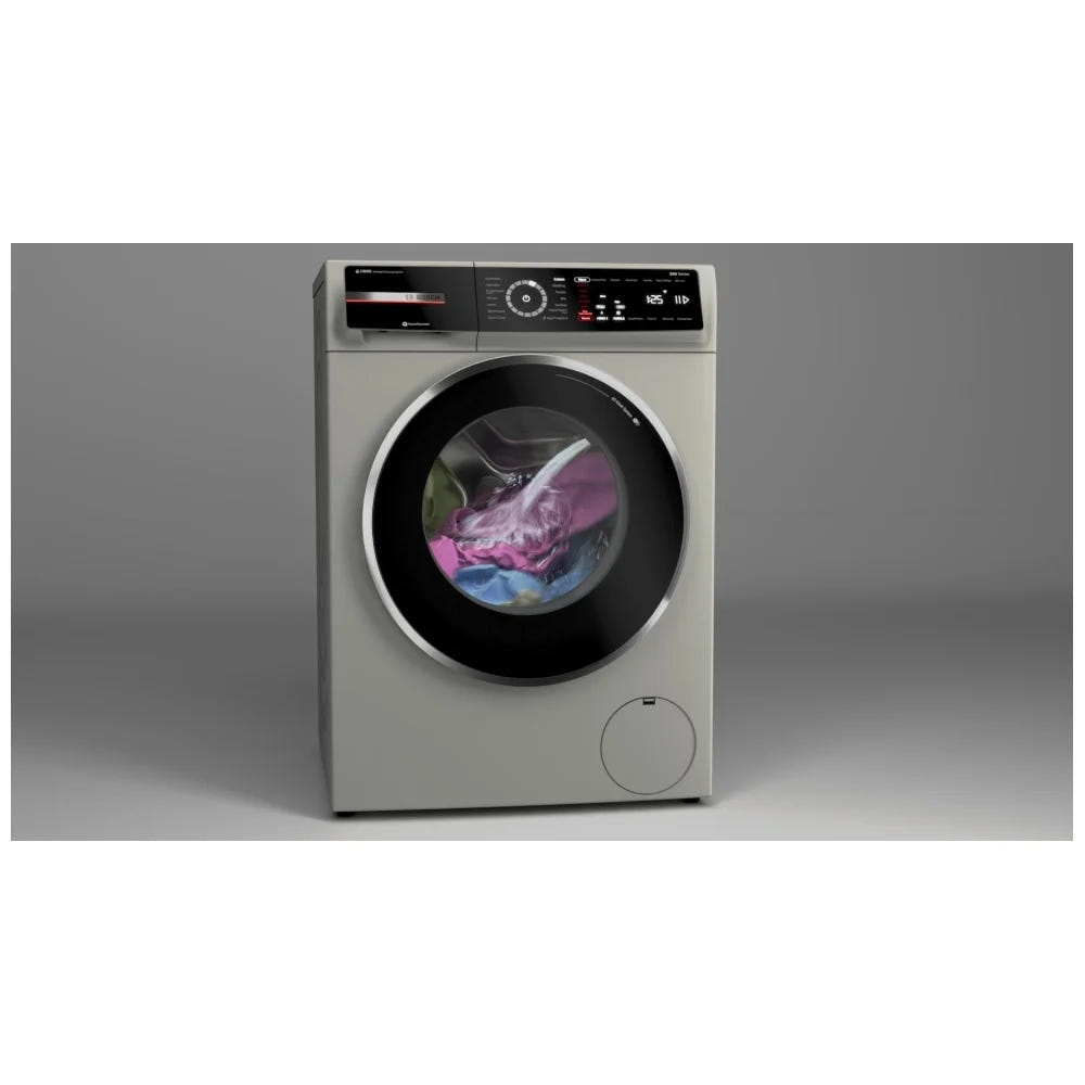 800 Series, Compact Washer, Front load washer, Silver inox WGB246AXUC