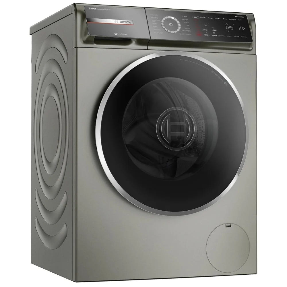 800 Series, Compact Washer, Front load washer, Silver inox WGB246AXUC