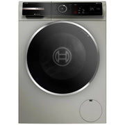 Bosch 800 Series Compact Front Load Washer in Silver Inox WGB246AXUC