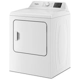 Whirlpool WGD4105SW Gas Dryer, 7 cu. ft. Dryer Capacity, 11 Dry Cycles, 4 Temperature Settings, Vented, White colour