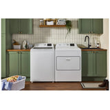 Whirlpool WGD4105SW Gas Dryer, 7 cu. ft. Dryer Capacity, 11 Dry Cycles, 4 Temperature Settings, Vented, White colour