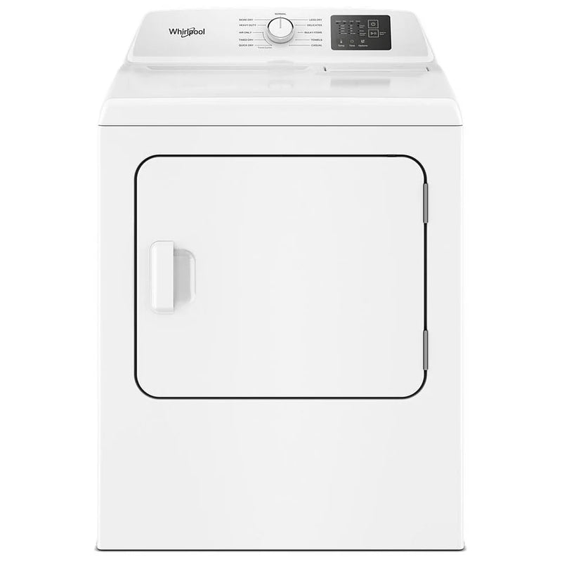Whirlpool WGD4105SW Gas Dryer, 7 cu. ft. Dryer Capacity, 11 Dry Cycles, 4 Temperature Settings, Vented, White colour