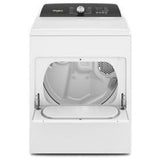 Whirlpool WGD5010LW Gas Dryer, 7 cu. ft. Dryer Capacity, 11 Dry Cycles, 4 Temperature Settings, Vented, White colour