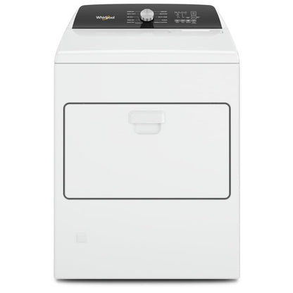Whirlpool WGD5010LW Gas Dryer | 7.0 Cu. Ft. Capacity, 4 Temperature Settings, White