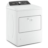 Whirlpool WGD5010LW Gas Dryer, 7 cu. ft. Dryer Capacity, 11 Dry Cycles, 4 Temperature Settings, Vented, White colour