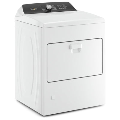 Whirlpool WGD5010LW Gas Dryer | 7.0 Cu. Ft. Capacity, 4 Temperature Settings, White