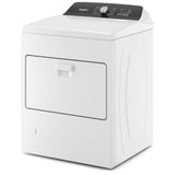 Whirlpool WGD5010LW Gas Dryer, 7 cu. ft. Dryer Capacity, 11 Dry Cycles, 4 Temperature Settings, Vented, White colour