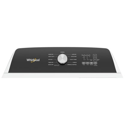 Whirlpool WGD5010LW Gas Dryer | 7.0 Cu. Ft. Capacity, 4 Temperature Settings, White