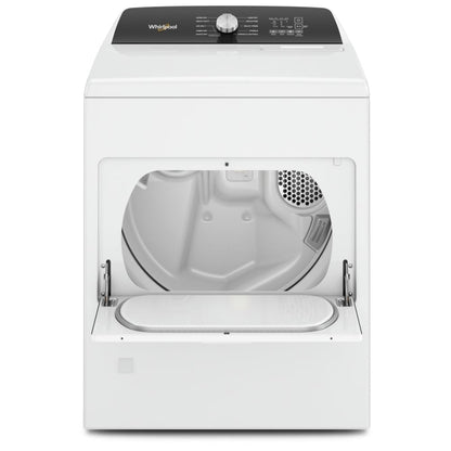 Whirlpool WGD5010LW Gas Dryer | 7.0 Cu. Ft. Capacity, 4 Temperature Settings, White