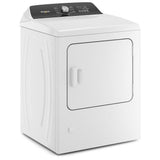 Whirlpool WGD5050LW Gas Dryer, 7 cu. ft. Dryer Capacity, 12 Dry Cycles, Steam Clean, 4 Temperature Settings, Vented, White colour