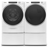 Whirlpool WGD560LHW Gas Dryer, 7.4 cu. ft. Dryer Capacity, 36 Dry Cycles, 4 Temperature Settings, Vented, Stackable, White colour