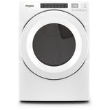 Whirlpool WGD560LHW Gas Dryer, 7.4 cu. ft. Dryer Capacity, 36 Dry Cycles, 4 Temperature Settings, Vented, Stackable, White colour
