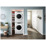 Whirlpool WGD5620HW Gas Dryer, 7.4 cu. ft. Dryer Capacity, 36 Dry Cycles, 4 Temperature Settings, Vented, Stackable, White colour
