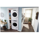Whirlpool WGD5620HW Gas Dryer, 7.4 cu. ft. Dryer Capacity, 36 Dry Cycles, 4 Temperature Settings, Vented, Stackable, White colour