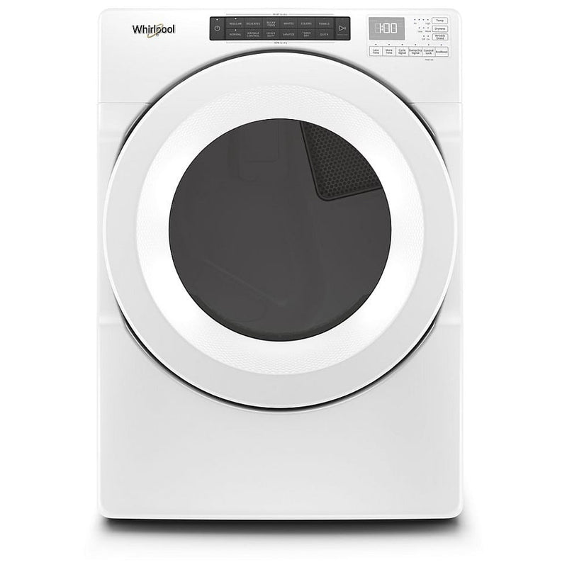 Whirlpool WGD5620HW Gas Dryer, 7.4 cu. ft. Dryer Capacity, 36 Dry Cycles, 4 Temperature Settings, Vented, Stackable, White colour