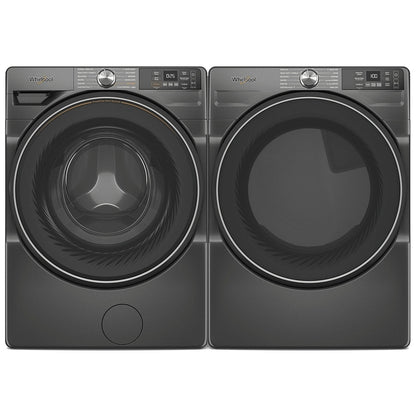Whirlpool WGD5720RU Gas Dryer, 27.0 inch Width, 7.4 cu. ft. Capacity, Stackable, Black colour