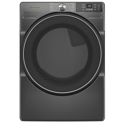 Whirlpool WGD5720RU Gas Dryer, 27.0 inch Width, 7.4 cu. ft. Capacity, Stackable, Black colour