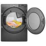 Whirlpool WGD5720RU Gas Dryer, 7.4 cu. ft. Dryer Capacity, 12 Dry Cycles, Vented, Stackable, Wifi Enabled, Black colour
