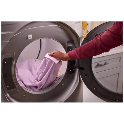 Whirlpool WGD5720RU Gas Dryer, 27.0 inch Width, 7.4 cu. ft. Capacity, Stackable, Black colour