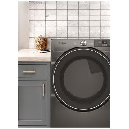 Whirlpool WGD5720RU Gas Dryer, 27.0 inch Width, 7.4 cu. ft. Capacity, Stackable, Black colour